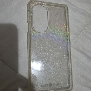 Case-Mate Glitter Phone Case - Silver Holographic